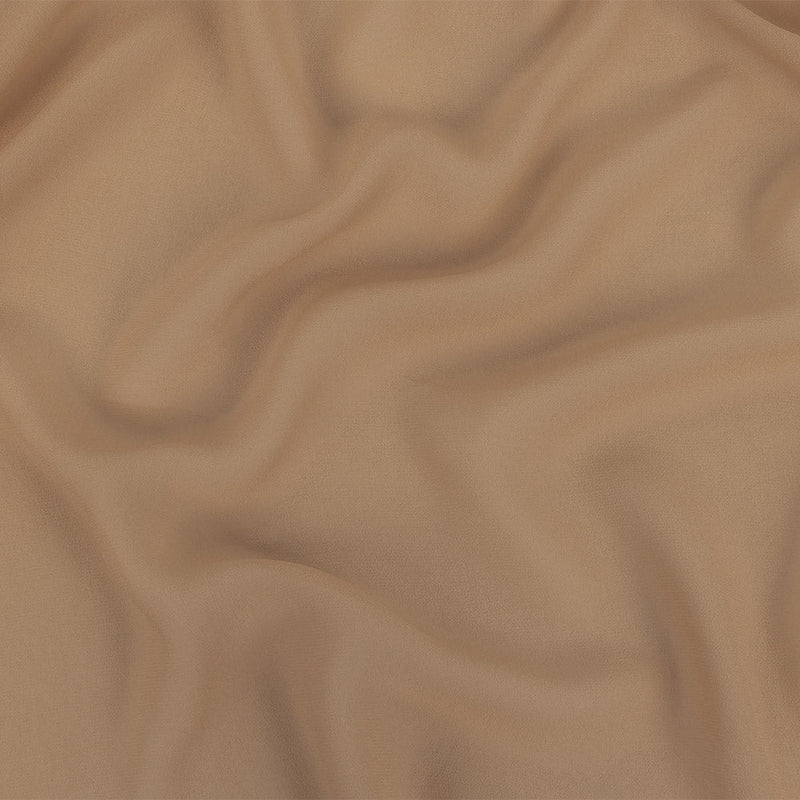Famous Australian Designer Hazelnut Viscose Georgette