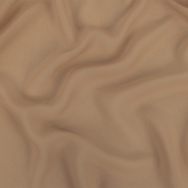 Famous Australian Designer Hazelnut Viscose Georgette