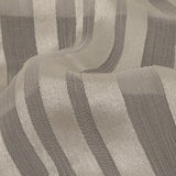 Famous Australian Designer Vanilla Ice Crinkled Silk Chiffon with Satin Stripes