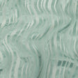 Famous Australian Designer Seafoam Crinkled Silk Chiffon with Satin Stripes