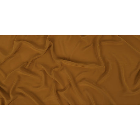 Famous Australian Designer Butterscotch Crepe de Chine Viscose Lining