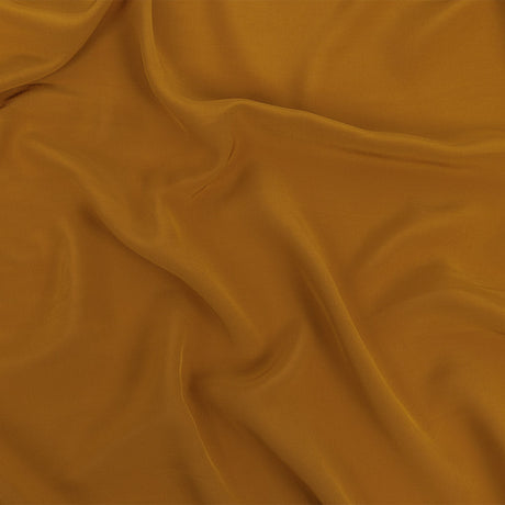 Famous Australian Designer Butterscotch Crepe de Chine Viscose Lining