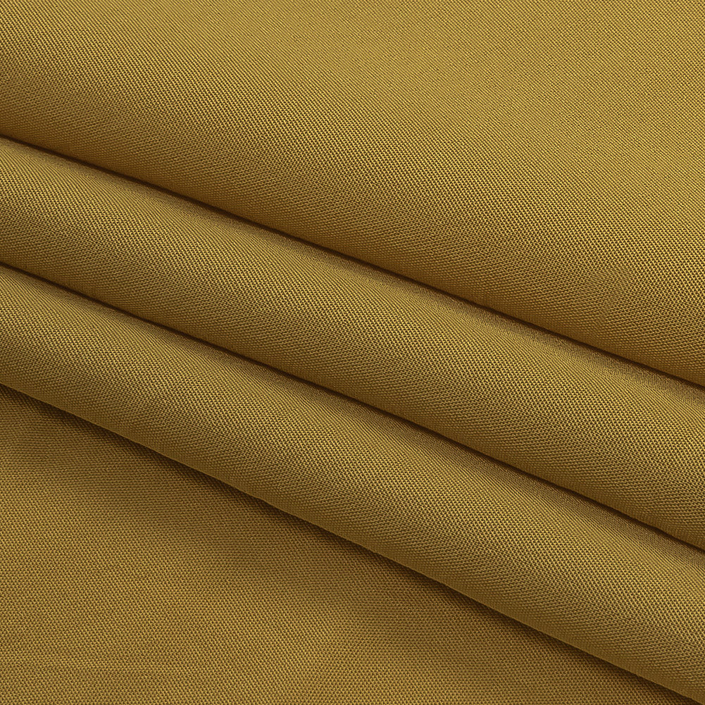 Famous Australian Designer Gold Crepe de Chine Viscose Lining