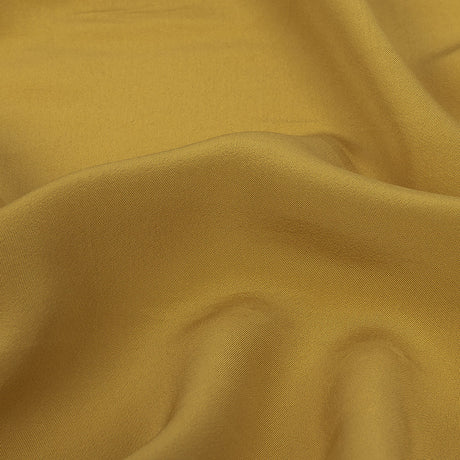 Famous Australian Designer Gold Crepe de Chine Viscose Lining