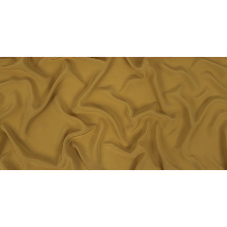 Famous Australian Designer Gold Crepe de Chine Viscose Lining