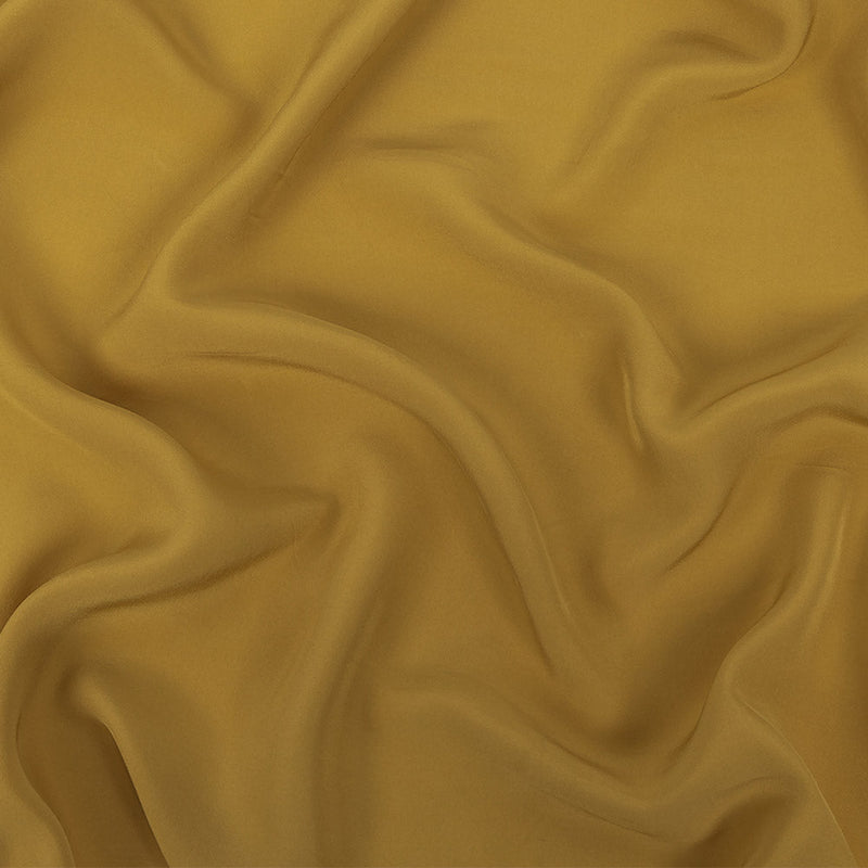 Famous Australian Designer Gold Crepe de Chine Viscose Lining