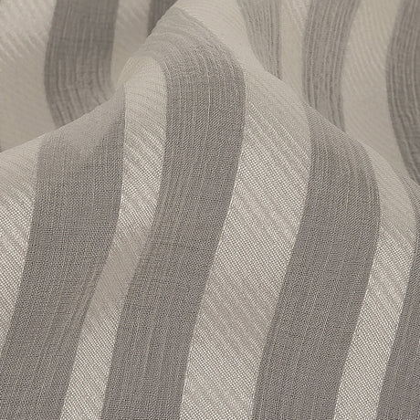 Famous Australian Designer Papyrus Crinkled Silk Chiffon with Twill Stripes