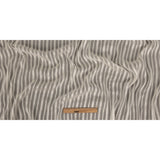 Famous Australian Designer Papyrus Crinkled Silk Chiffon with Twill Stripes