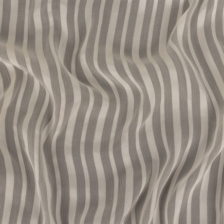 Famous Australian Designer Papyrus Crinkled Silk Chiffon with Twill Stripes