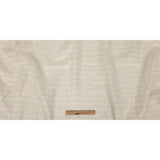 Famous Australian Designer Ivory Pintucked Pleats Linen Woven Panel