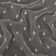 Famous Australian Designer Pristine Embroidered Diamonds Crinkled Silk Chiffon