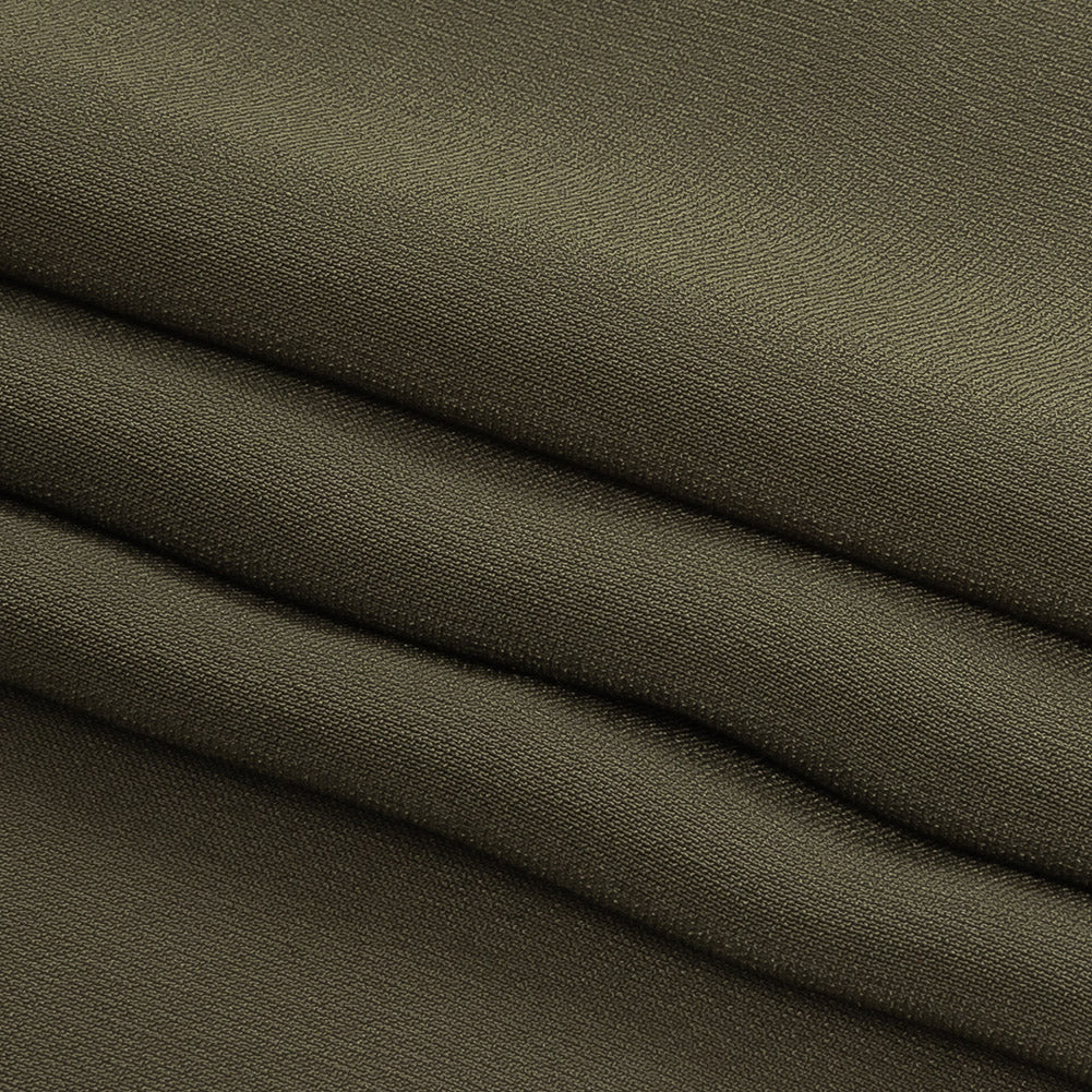 Famous Australian Designer Olive Stretch Viscose Lining