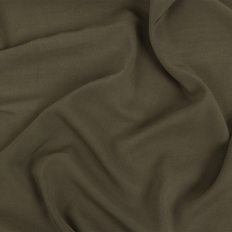 Famous Australian Designer Olive Stretch Viscose Lining