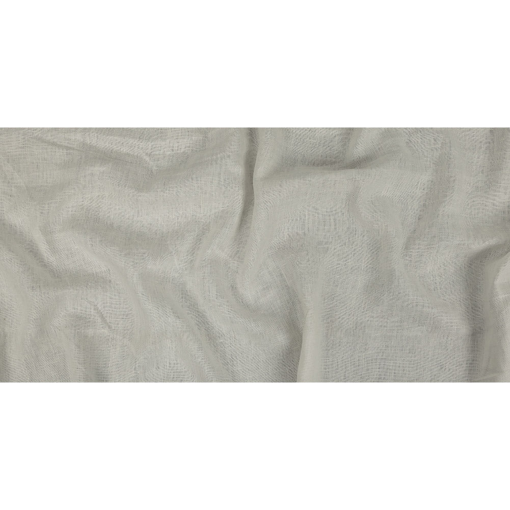 Famous Australian Designer Snow White Plainly Textured Linen Woven