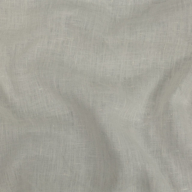 Famous Australian Designer Snow White Plainly Textured Linen Woven