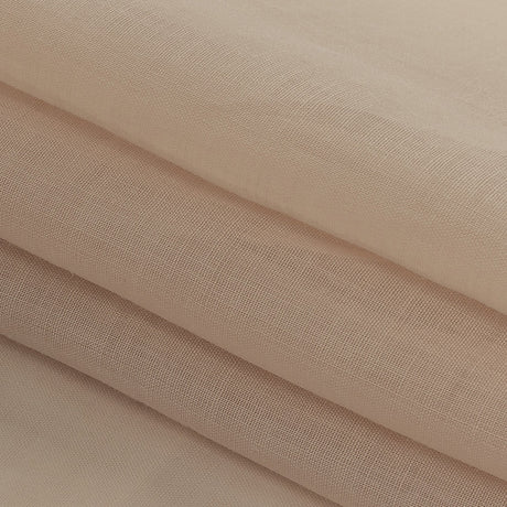 Famous Australian Designer Buff Semi-Sheer Ramie Woven