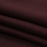 Famous Australian Designer Mahogany Satin-Faced Silk Chiffon