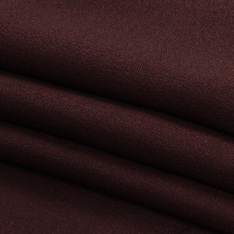 Famous Australian Designer Mahogany Satin-Faced Silk Chiffon