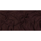 Famous Australian Designer Mahogany Satin-Faced Silk Chiffon