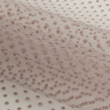 Famous Australian Designer Rustic Lilac Flocked Dots Polyester Mesh