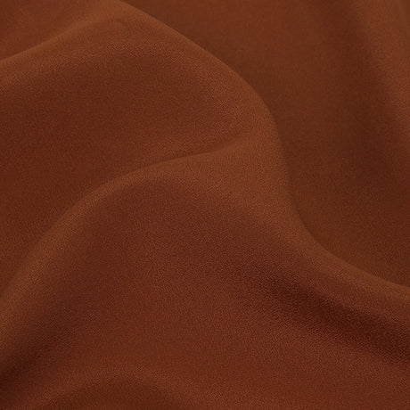 Famous Australian Designer Bronze Polyester Crepe de Chine Lining