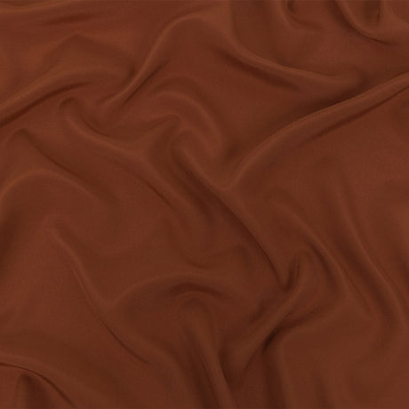 Famous Australian Designer Bronze Polyester Crepe de Chine Lining