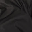 Famous Australian Designer Black Sleek Polyester and Acrylic Sateen