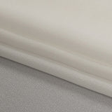Famous Australian Designer Ivory High-Multitwist Polyester Georgette