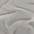 Famous Australian Designer Ivory High-Multitwist Polyester Georgette