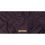 Famous Australian Designer Moonlit Ocean and Chocolate Truffle Candy Striped Viscose and Silk Twill