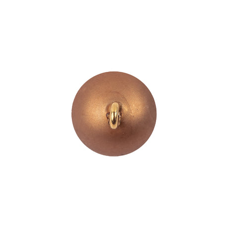 Italian Bronze Iridescent Ball Shank Back Button - 22L/14mm