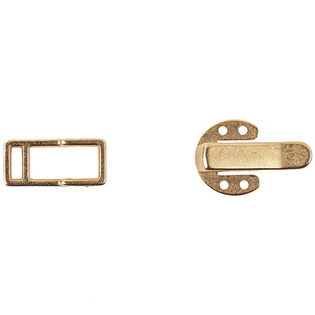 Matte Gold Petite Skinny Strap Closure - 64L/40.5mm