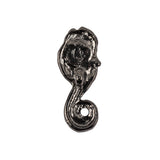 Vintage Gunmetal Seahorse Cast Metal Button - 42L/27mm