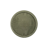 Oil Green Ottoman Fabric Covered Domed Cotton Blend Sew On Button - 38L/24mm