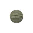Oil Green Ottoman Fabric Covered Domed Cotton Blend Sew On Button - 25L/16mm