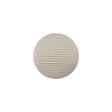 Cannoli Cream Ottoman Fabric Covered Domed Cotton Blend Sew On Button - 25L/16mm