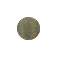 Glitteratti Lurex and Oil Green Fabric Covered Domed Sew On Button - 25L/16mm