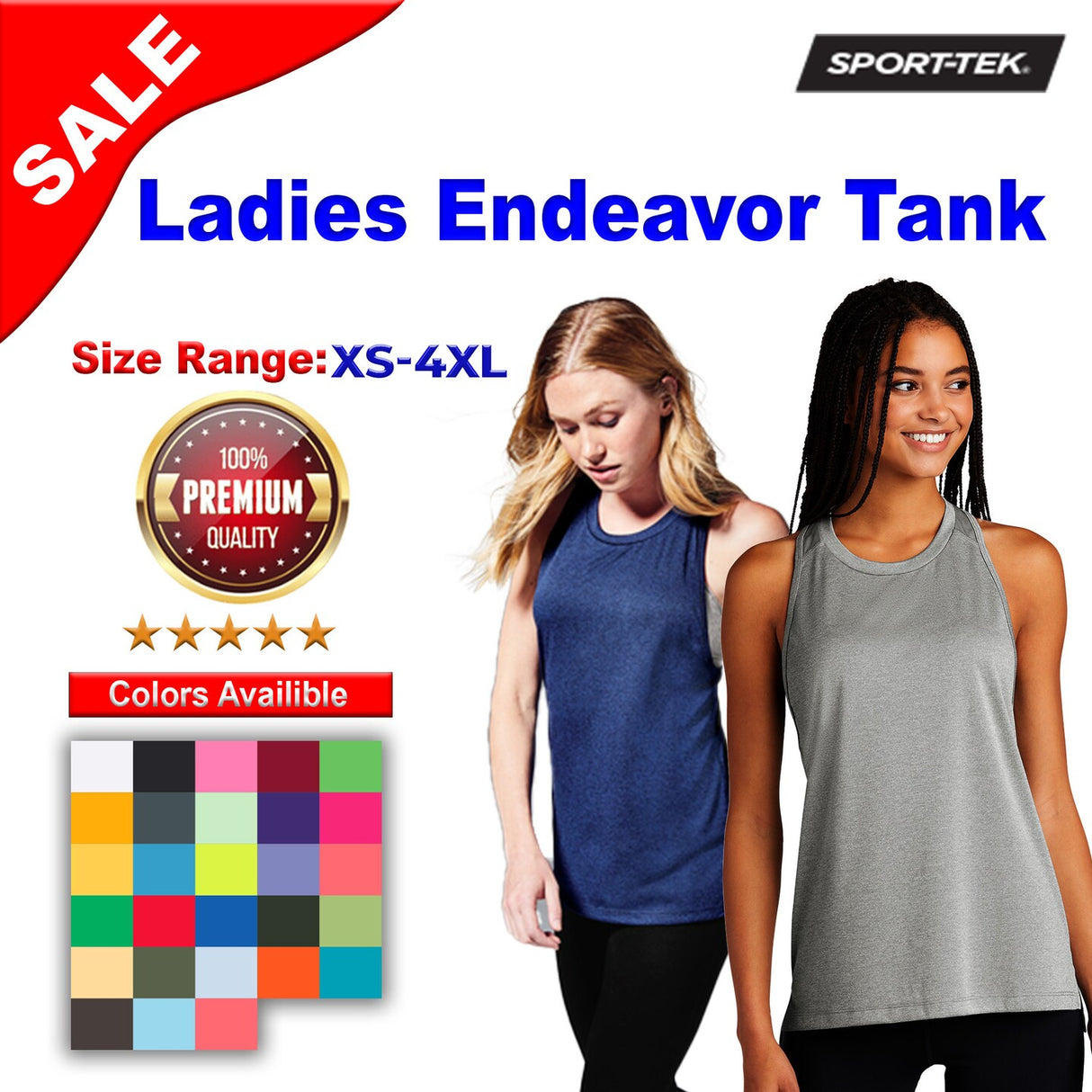 Sport-Tek® Ladies Endeavor Tank