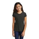 District® Girls Perfect Tri Short Sleeve Crew Neck Tee