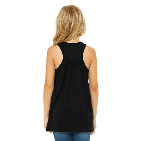 BELLA + CANVAS 8800Y youth flowy racerback tank top for kids summer style
