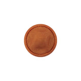 Sunburst Satin Covered Domed Silk and Metal Sew On Button - 25L/16mm