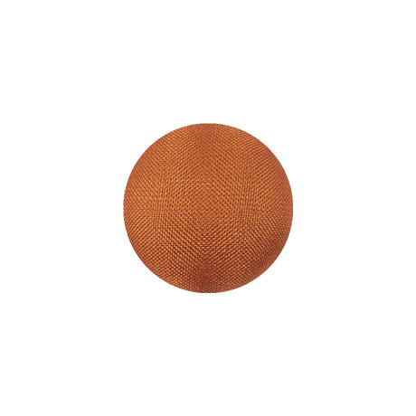 Sunburst Satin Covered Domed Silk and Metal Sew On Button - 25L/16mm