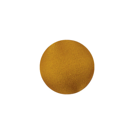 Goldenrod Satin Covered Domed Silk and Metal Sew On Button - 25L/16mm