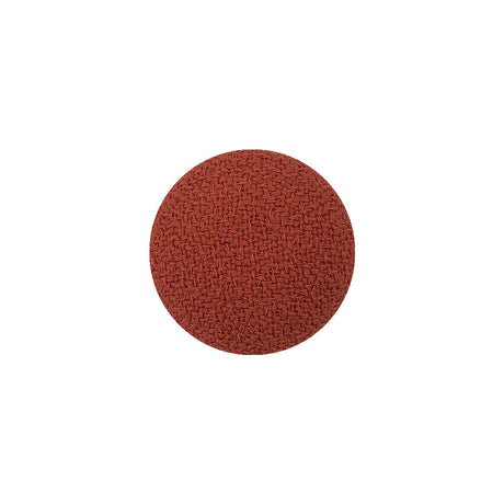 Ginger Creped Fabric Covered Domed Wool Blend Sew On Button - 25L/16mm