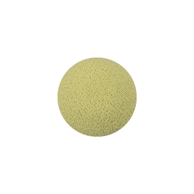Sunshine Creped Fabric Covered Domed Wool Blend Sew On Button - 25L/16mm
