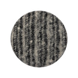 Black, Agate Gray and White Tweed Fabric Covered Wool and Metal Shank Back Button - 44L/28mm
