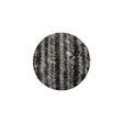 Black, Agate Gray and White Tweed Fabric Covered Wool and Metal Shank Back Button - 32L/20mm