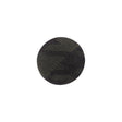 Storm Gray Jacquard Fabric Covered Domed Cotton and Metal Sew On Button - 24L/15mm