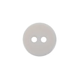 Italian Sunny Side Up and White Two Hole Plastic Button - 28L/18mm