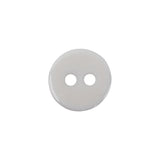 Italian Sunny Side Up and White Two Hole Plastic Button - 24L/15mm